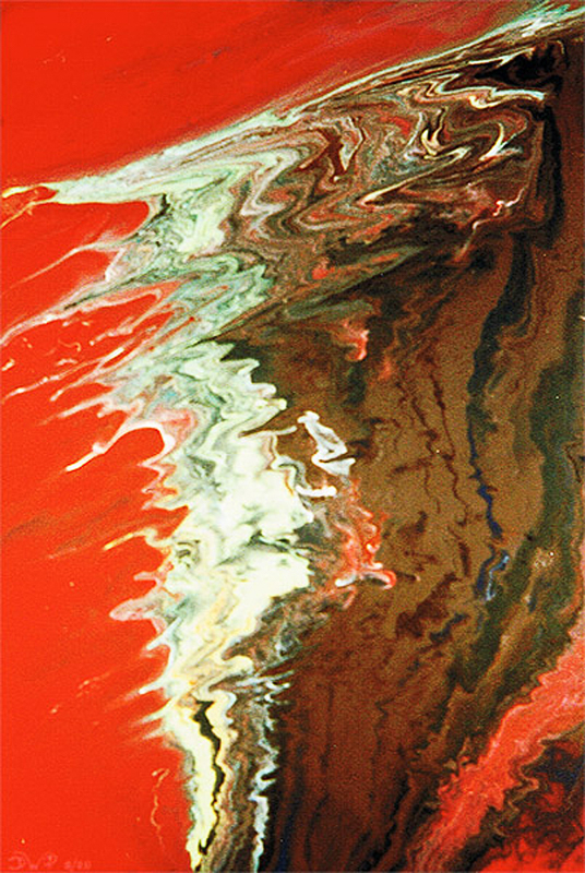 1988-08-Rotes-Meer-Dispersion-auf-Malkarton-26x36cm