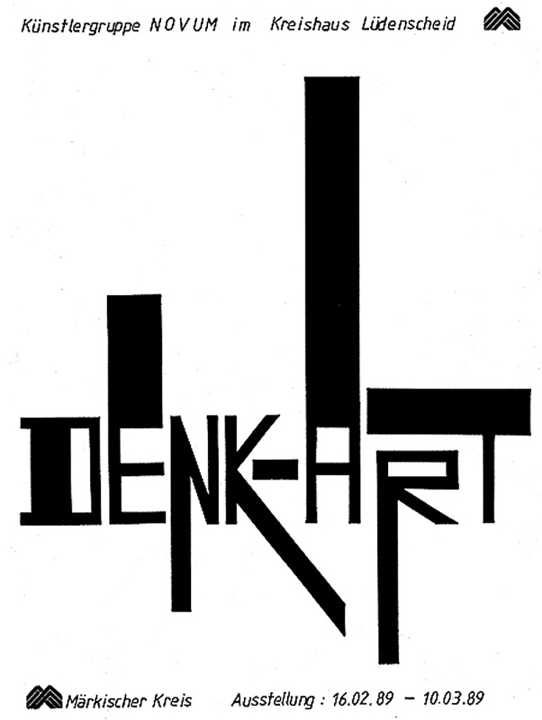 1989-02-Denk-Art-2-Ausstellungplakat-Novum-Kreishaus-Luedenscheid