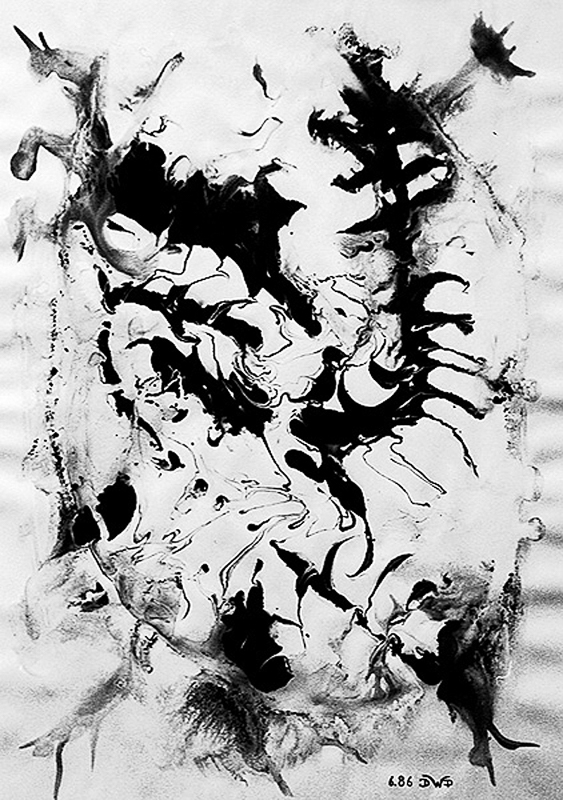 1986-06-Weiche-Wirbel-sich-biegend-Dispersion-auf-Papier-45x62cm