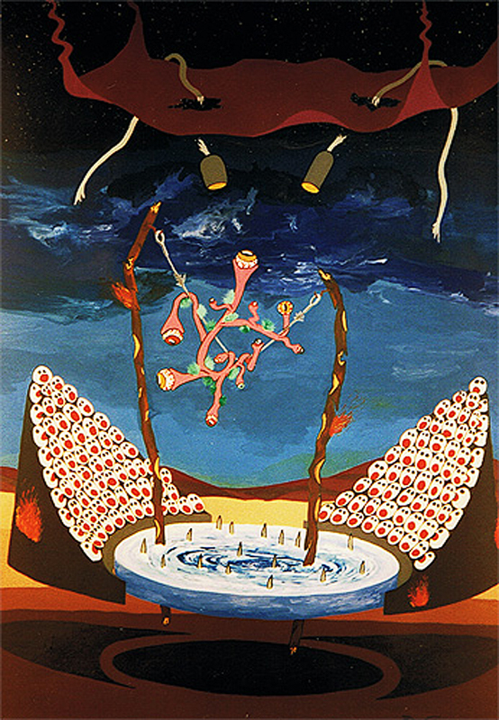 1987-07-Trapez-Dispersion-auf-Malkarton-68x48cm