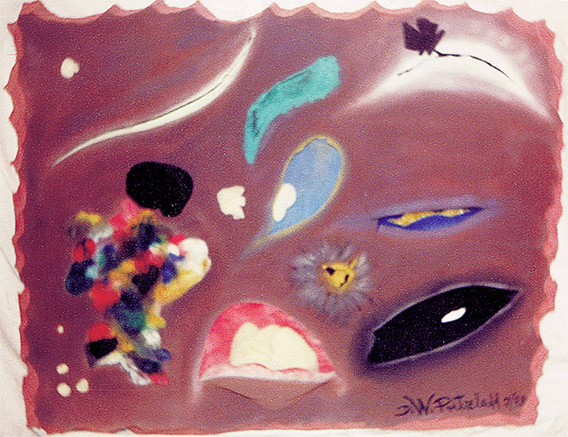 1988-07-Oeffnungen-2-Dispersion-auf-Schaumstoff-81,5x100cm