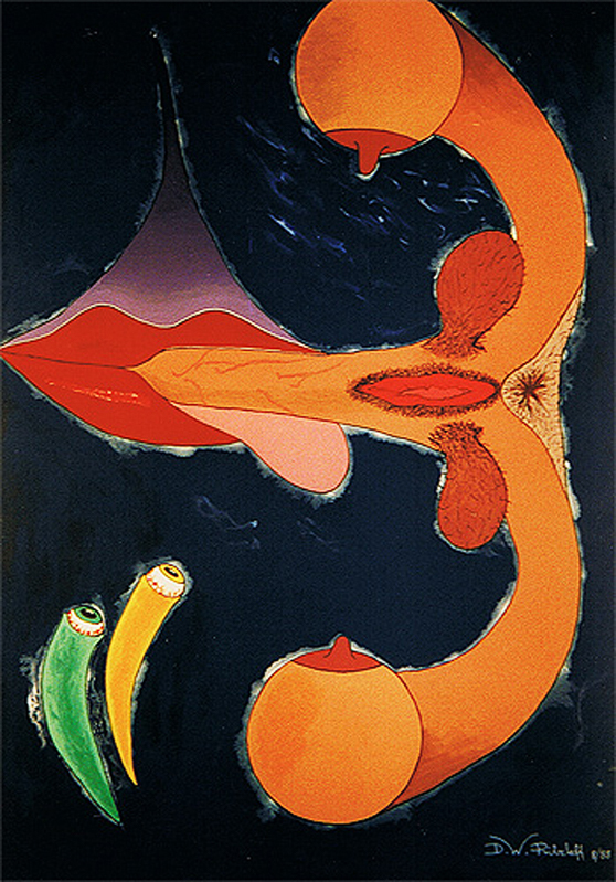 1988-08-Gelueste-Dispersion-auf-Plakatkarton-48x68cm