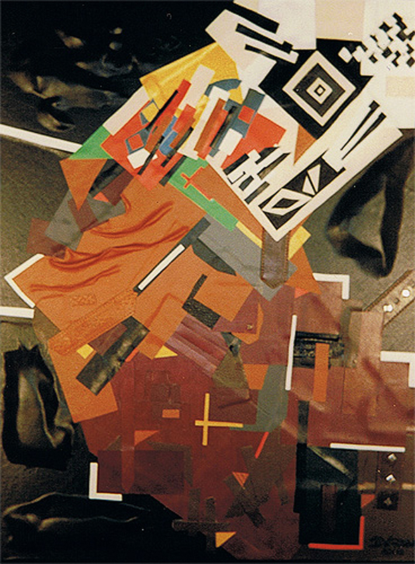 1988-10-Alles-aus-Leder-Hommage-an-RWF-Leder-und-Kunstleder-auf-Holz-70x90cm