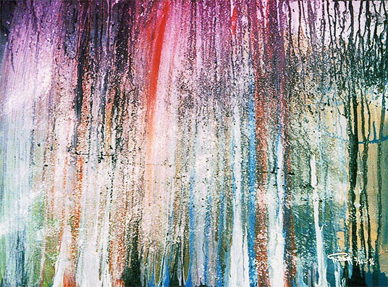 1994-BoMa-1-Bohrmaschinenmalerei-Der-dunkle-Wald